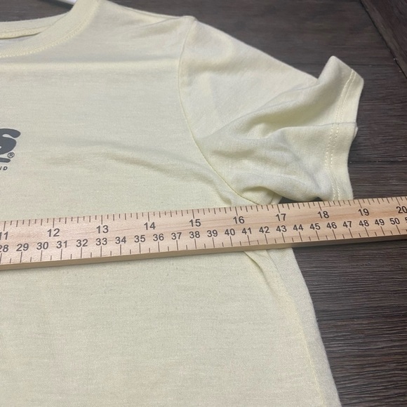 Peeps Womens Shirt Size Medium 7-9 Yellow Black Tee Short Sleeve Easter Peeps - Picture 6 of 7